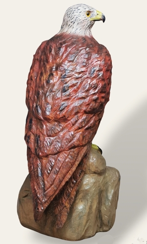 rotmilan gabelweihe holz schnitzen motorsge kettensge holzwerker carving