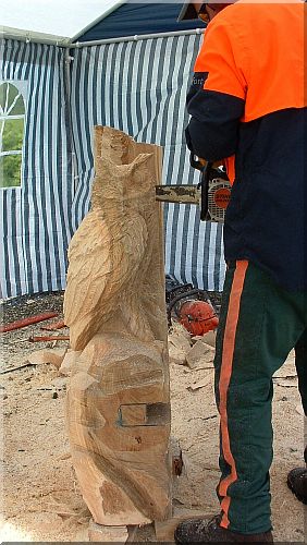 bank eulenbank holz motorsge schnitzen kettensge kunst