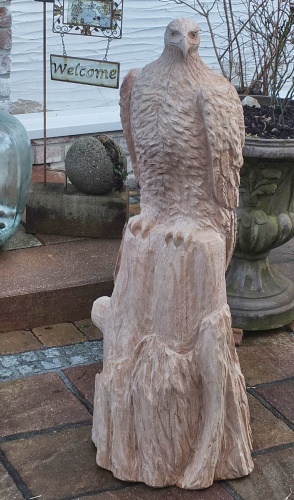 seeadler  lifesize adler eagle  motorsäge kettensäge schnitzen jochen adam holzwerker