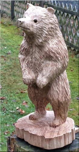 grizzly baer holz wood