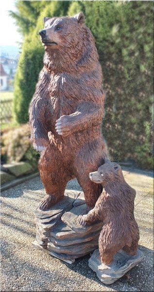  br,  bear, holz, kettensge, motorsge, grizzly. jochen adam, chainsaw, schnitzen, carving