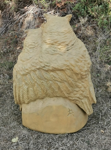 eulenpaar eule holz motorsge kettensge schnitzen kettesgenkunst motorsgenkunst holzwerker