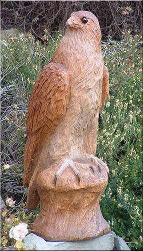 falke falcon holz motorsge kettensge schnitzen kettesgenkunst motorsgenkunst holzwerker