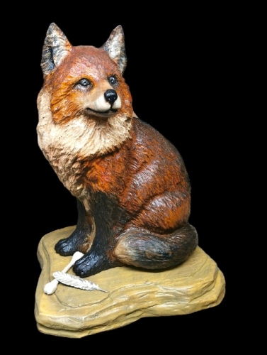 fuchs fox schnitzen motorsge kettensge holzwerker holz