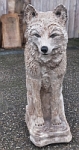 wolf holz geschnitzt motorsge kettensge kunst holzwerker